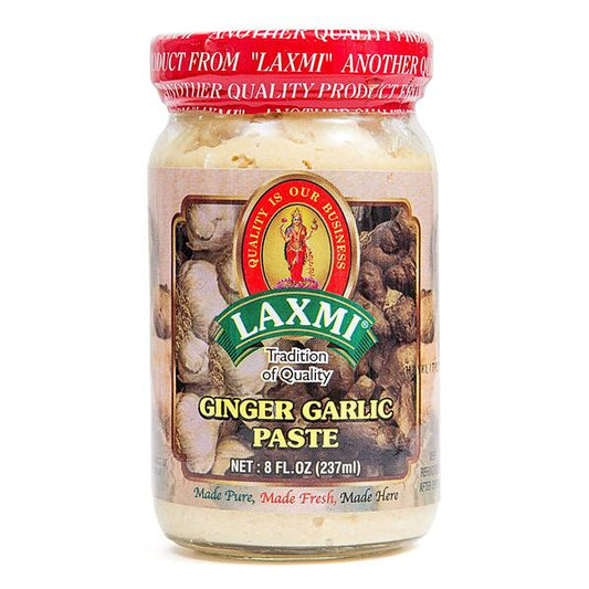 LAXMI GINGER/GARLIC PASTE 8OZ