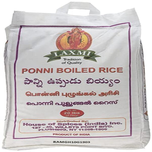 LAXMI PONNI BOILED RICE 20LB