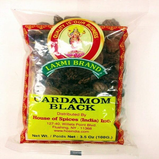 LAXMI BLACK CARDAMOM 100G