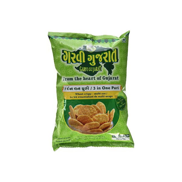 GARVI GUJARAT 3 IN 1 PURI BHEL 908G