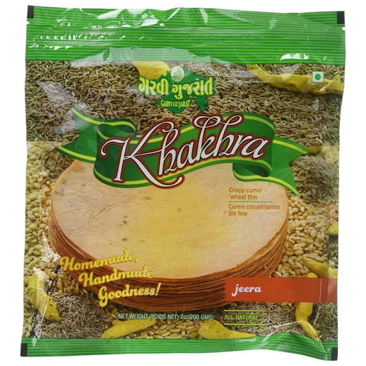 GARVI GUJARAT JEERA KHAKHRA 200G