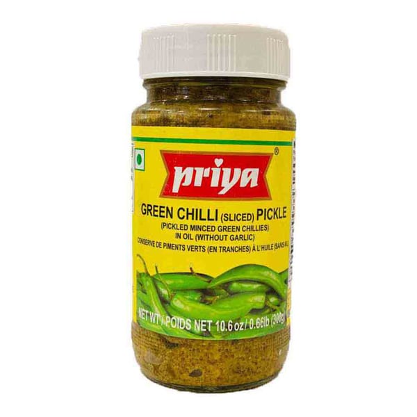 PRIYA GREEN CHILIE PICK 10.6OZ