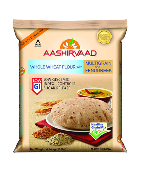 AASHIRVAAD LOW GI ATTA 10LB