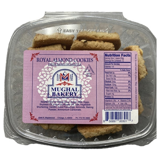 MUGHAL BAKERY ALMOND COOKIES