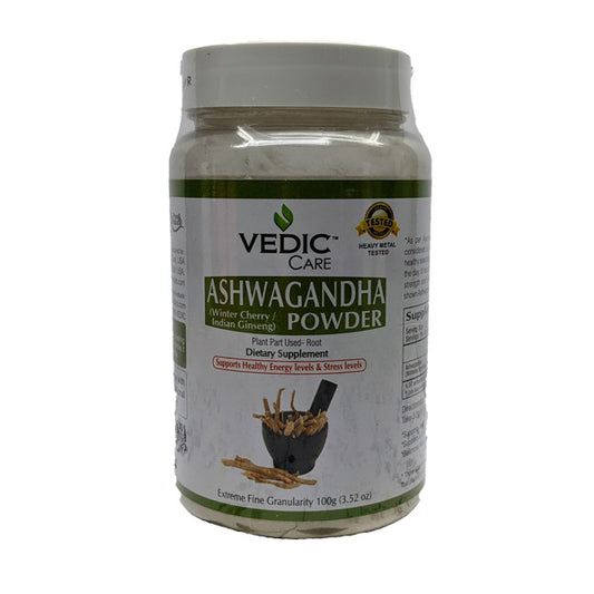 VEDIC ASHWAGANDHA POWDER 100G