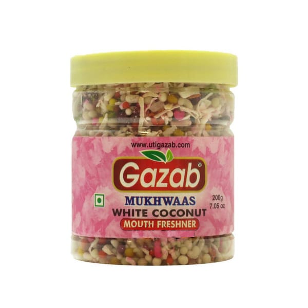 GAZAB WHITE COCONUT 200G