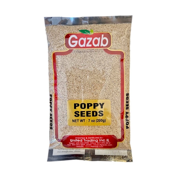 GAZAB POPPY SEEDS 200G