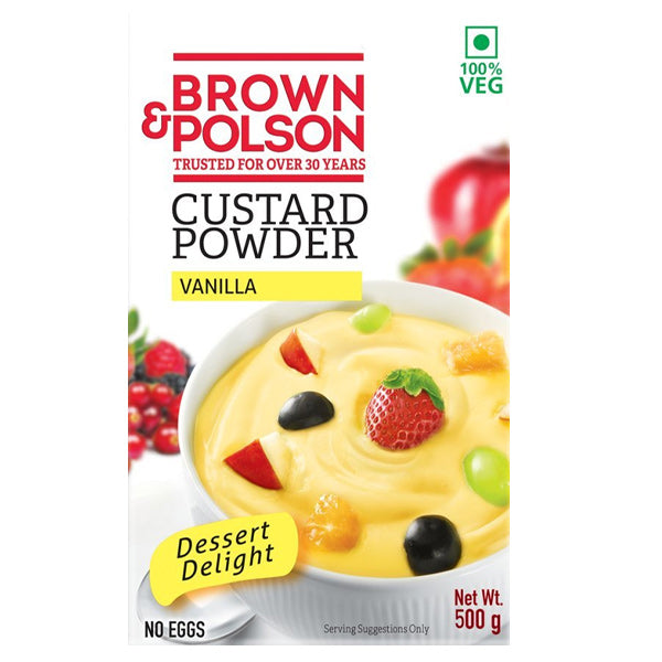 BROWN & POLSON CUSTARD POWDER 500G