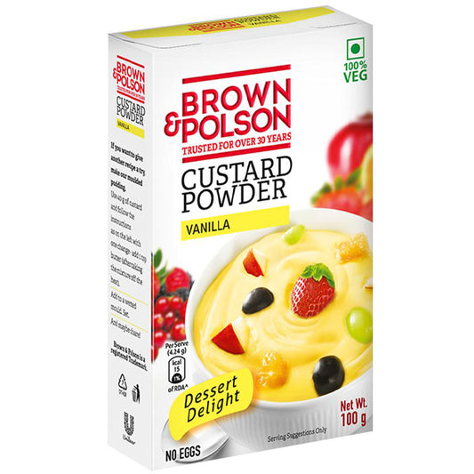 BROWN & POLSON CUSTARD PWODER 100G