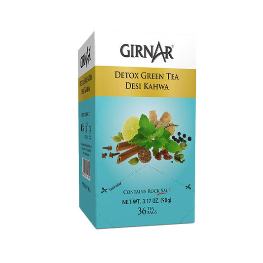 GIRNAR GREEN TEA DESI KAHWA 36BG