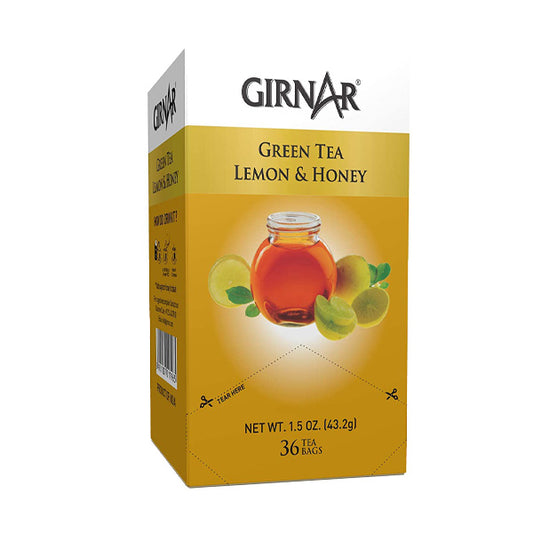 GIRNAR GREEN TEA LEMON HONEY 36BG