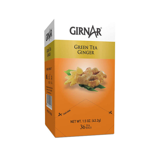 GIRNAR GREEN TEA GINGER 36BG