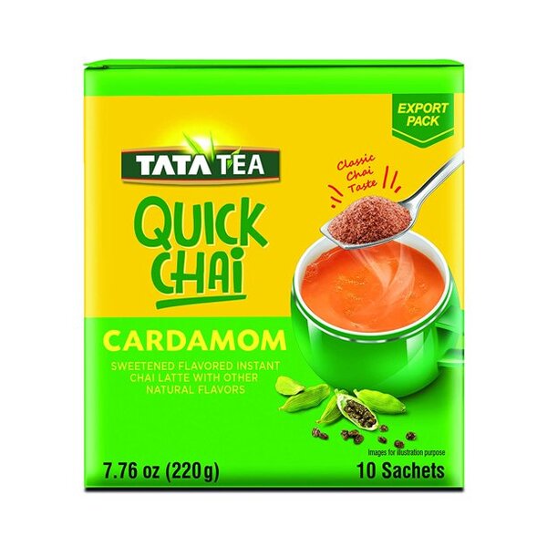 TATA TEA QUICK CHAI CARDAM 220G