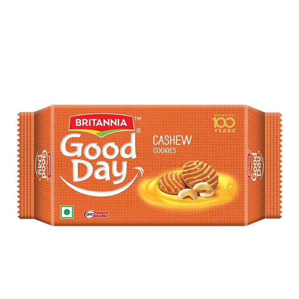 BRITANNIA GOOD DAY CASHEW COOKIES