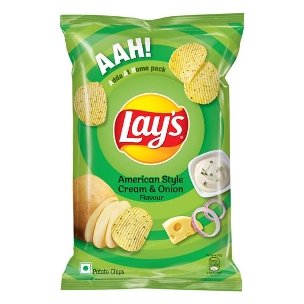 LAYS CREAM & ONION