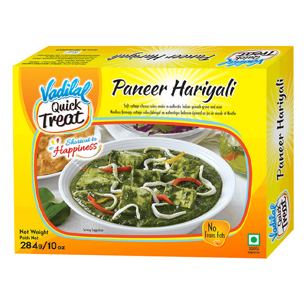 VADILAL PANEER HARIYALI 284G