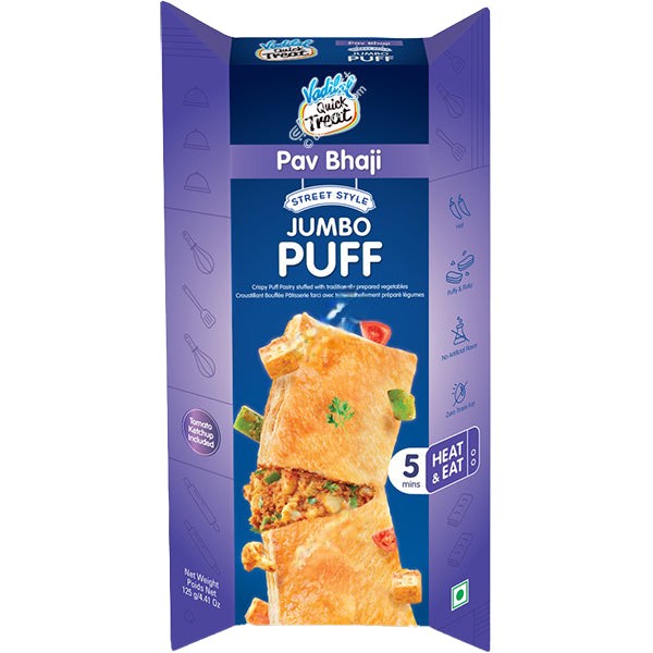 VADILAL PAV BHAJI PUFF 125G