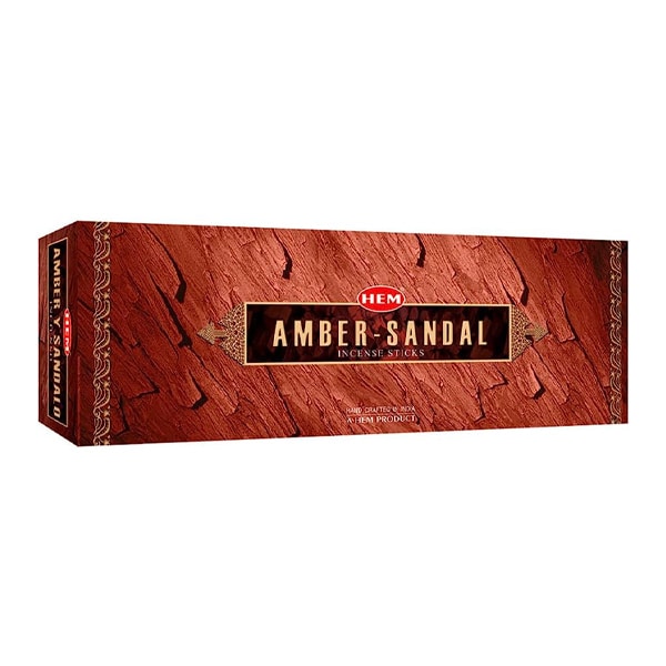 HEM AMBER INCENSE BOX