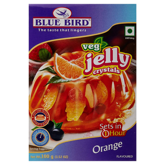 BLUE BIRD ORANGE JELLY