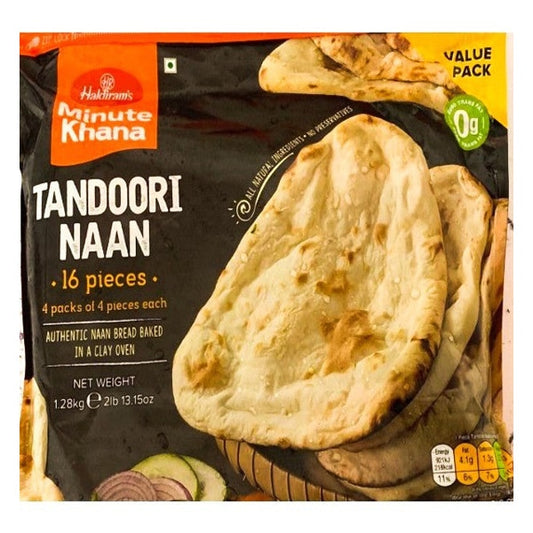 HALDIRAM'S TANDOORI NAAN 16PCS