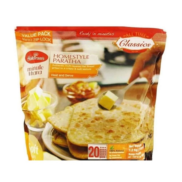 HALDIRAM'S HOMESTYLE PARATHA 20PCS