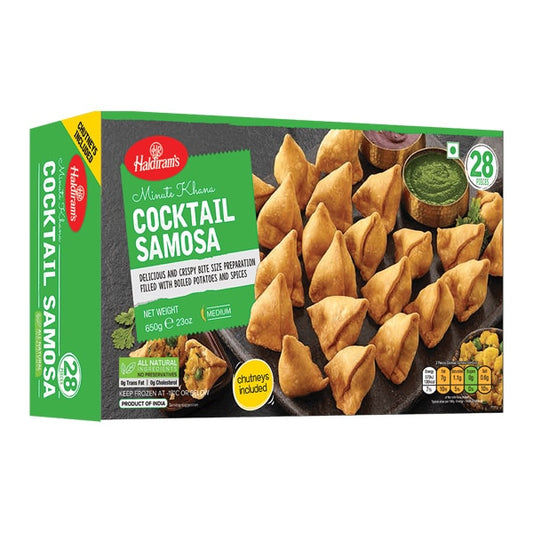 HALDIRAM'S COCKTAIL SAMOSA 28PCS