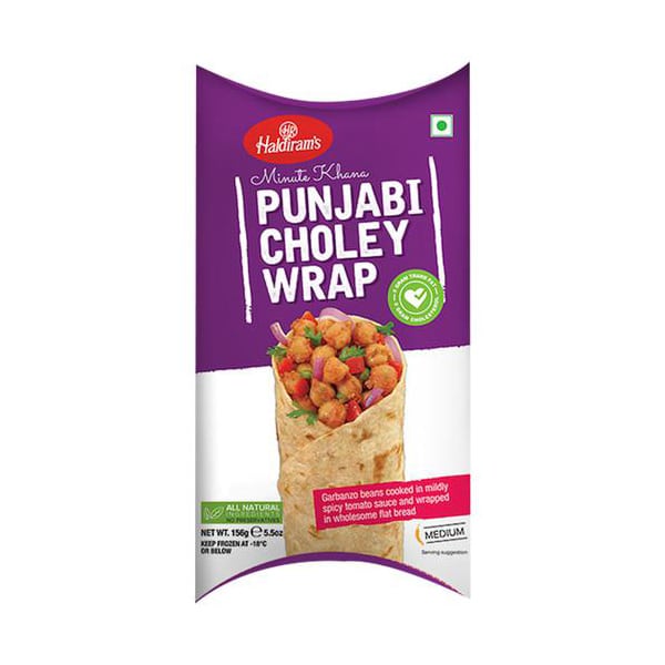 HALDIRAM'S UNJABI CHOLEY WRAP