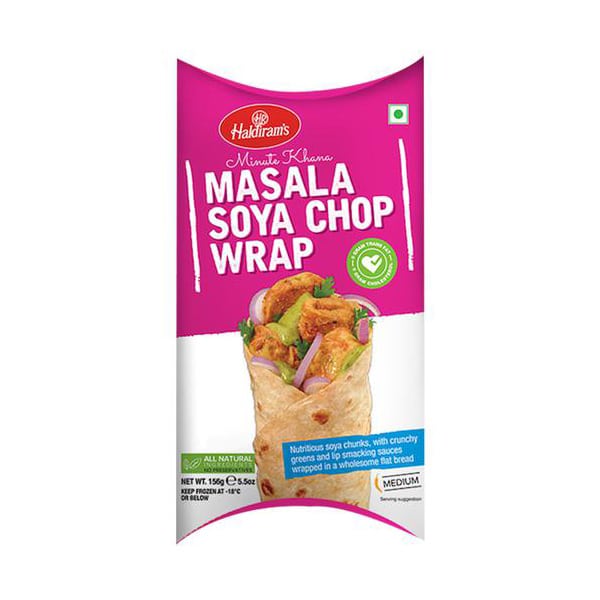 HALDIRAM'S MASALA SOYA CHAP WRAP