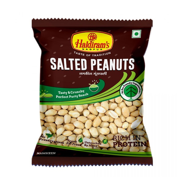 HALDIRAM'S SALTED PEANUTS 400G