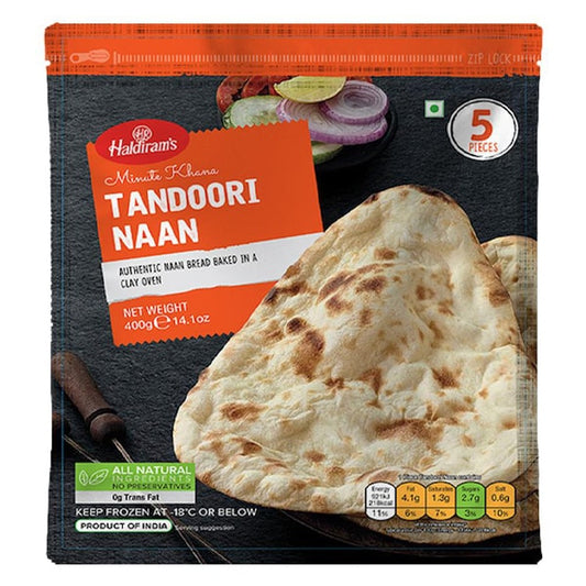 HALDIRAM'S TANDOORI NAAN 5PCS