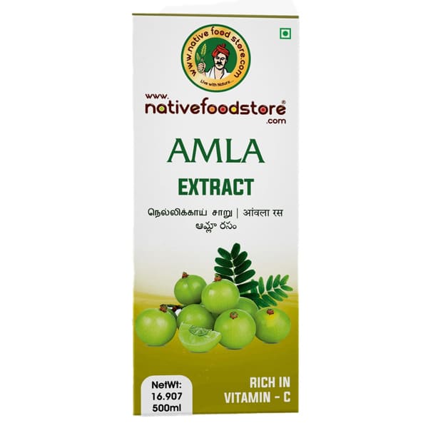 NATIVE FOODSTORE AMLA EXTRACT 500ML