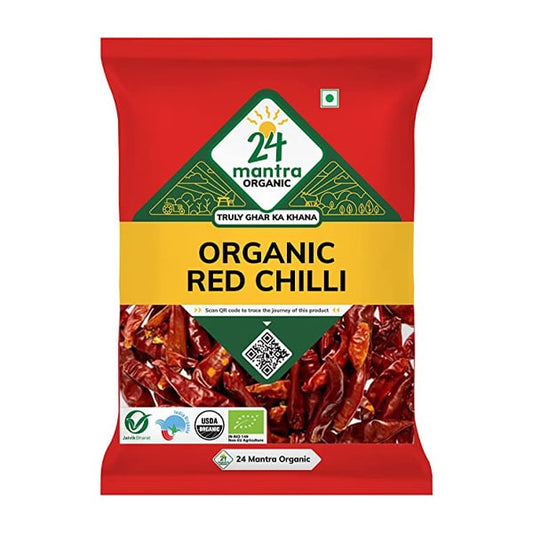 24 MANTRA WHOLE RED CHILLY 200G