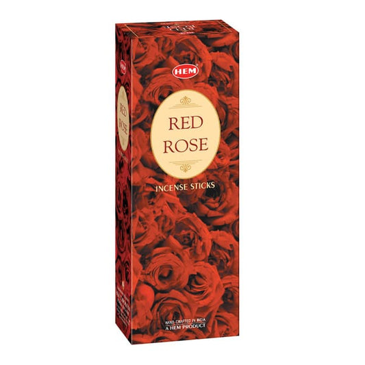 HENNA HENAA RED ROSE INCENSE STICKS