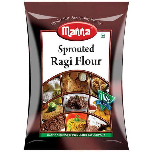 MANNA SPROUTED RAGI FLOUR 1KG