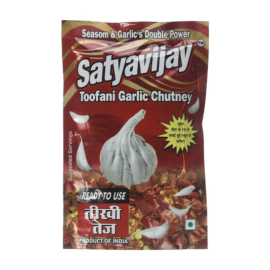 SATYA VIJAY SATYAVIJAY GARLIC CHUTNEY 100G