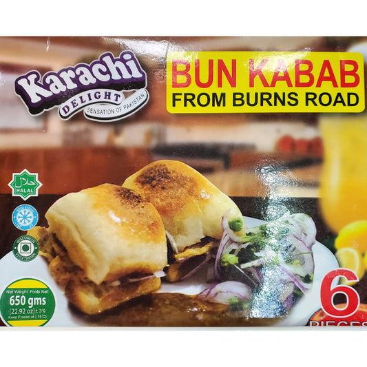 KARACHI DELIGHT BUN KABAB 650G