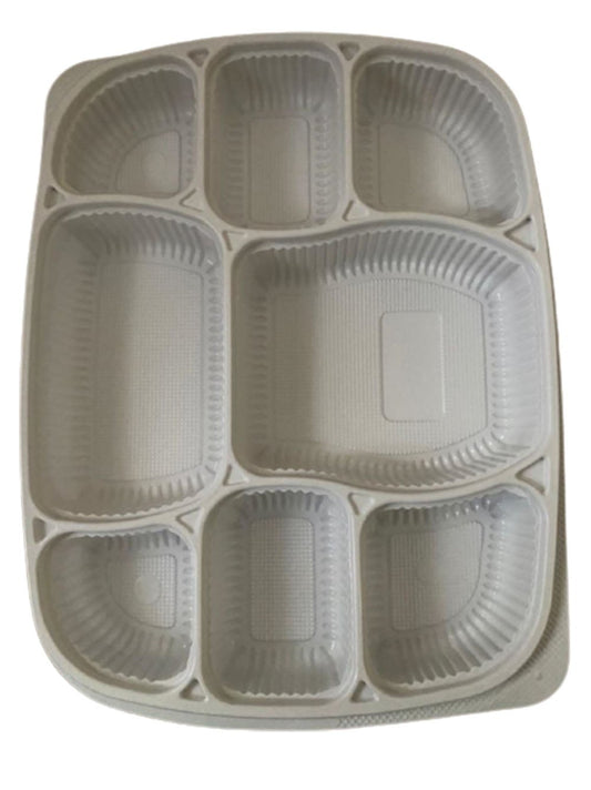 8 COMPARTMENT PLATES