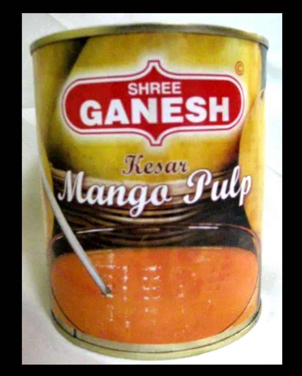 GANESH KESAR MANGO PULP CANS 6 PACK