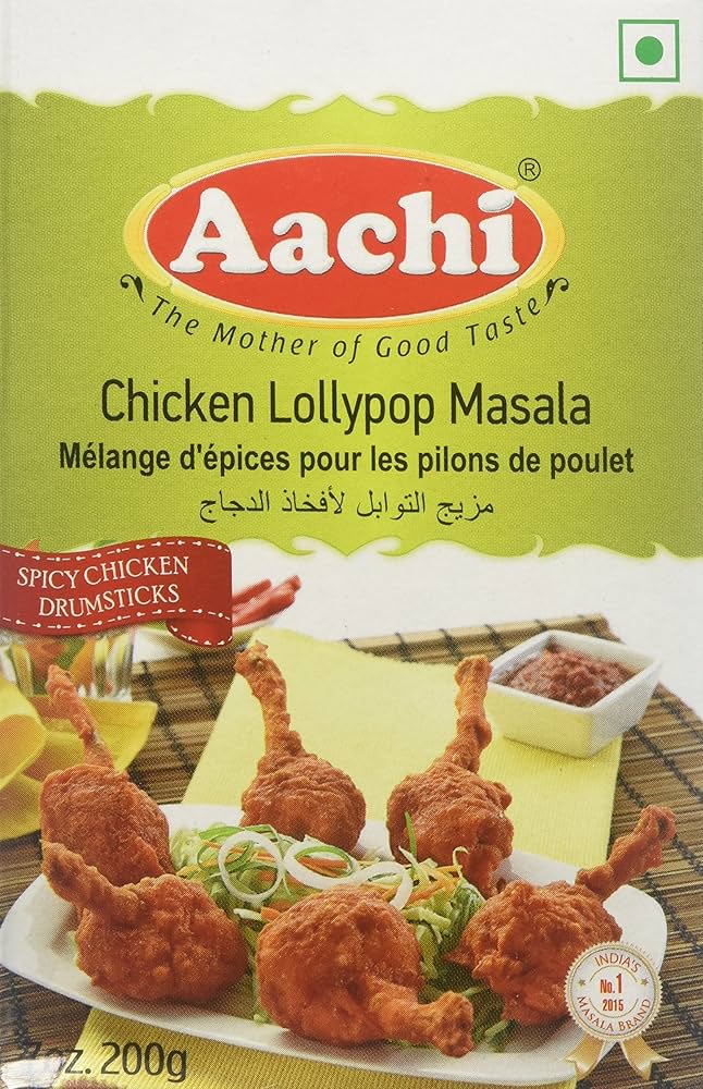 AACHI CHICKEN LOLIPOP MAS 200G