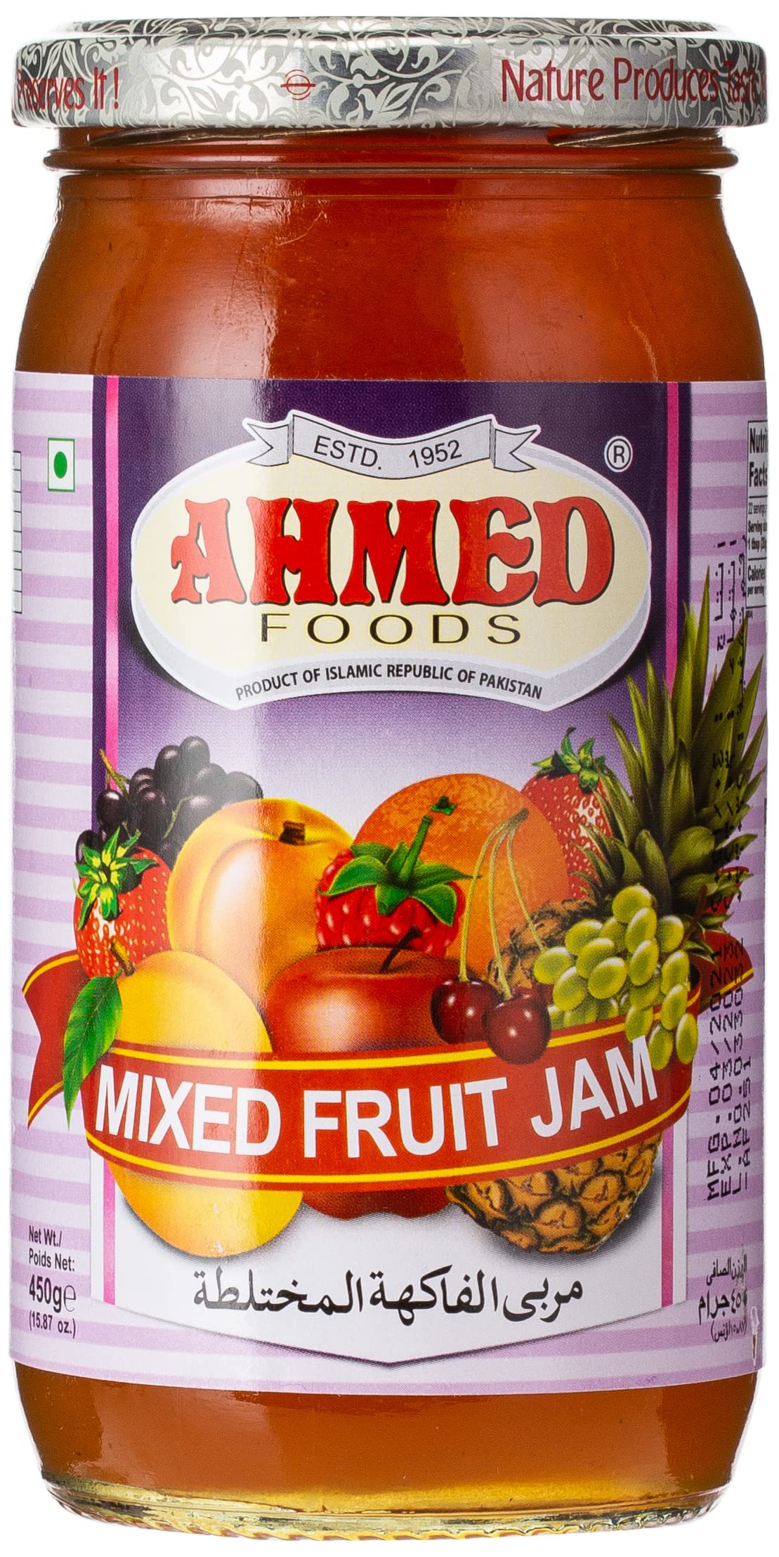AHMED MIXED FRUIT JAM 400G