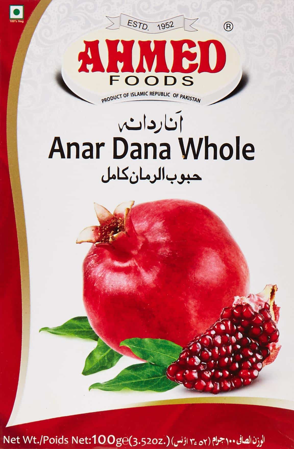 AHMED POMEGRANT PWD 100g