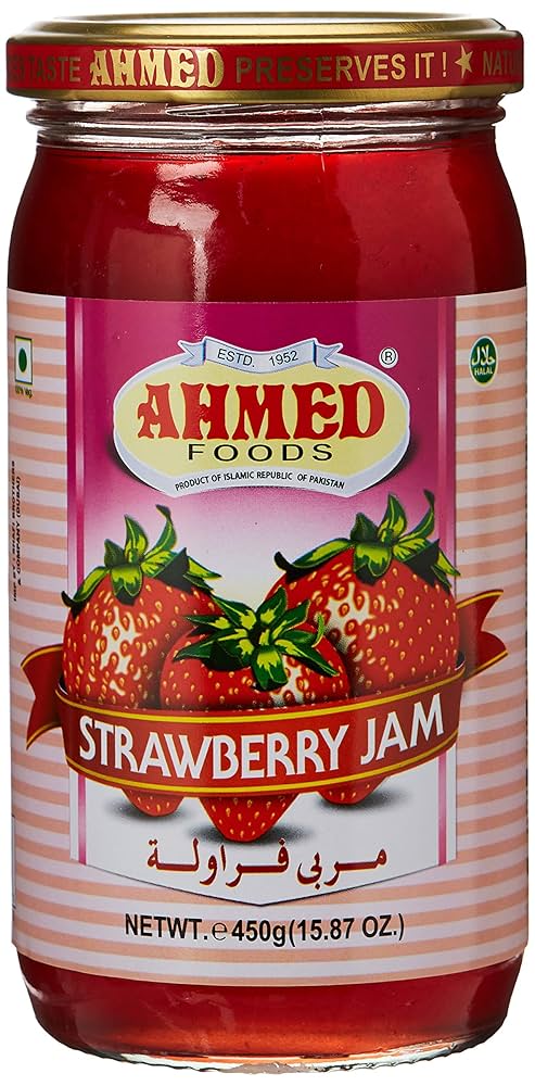 AHMED STRAW BERRY JAM 400G
