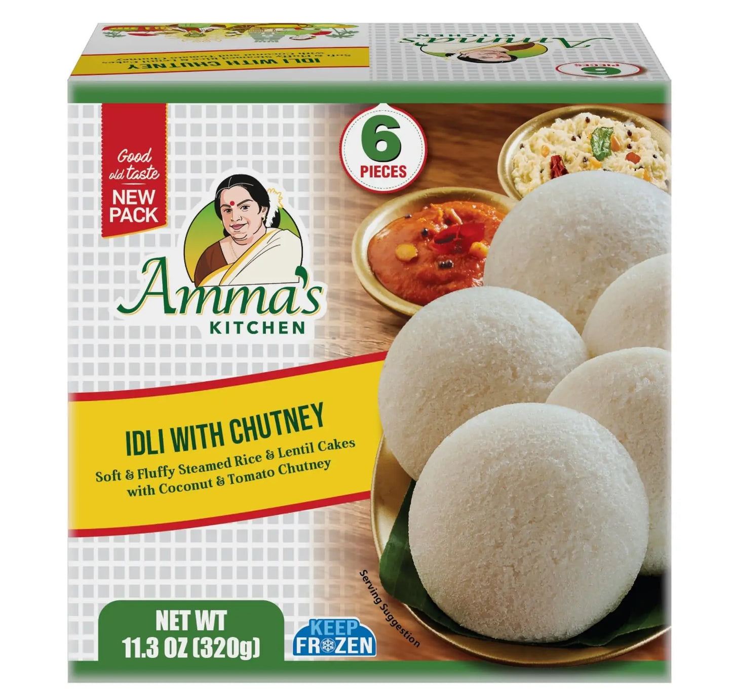 AMMAS RAVA IDLI 6PCS