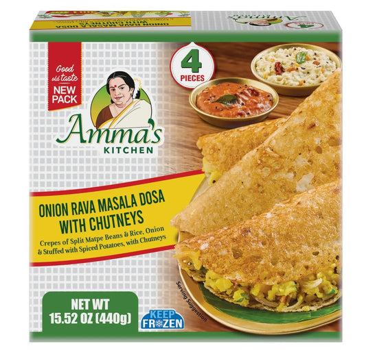 AMMAS RAVA MASALA DOSA 4PCS