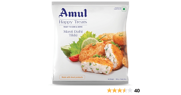 AMUL MASTI DAHI TIKKI 300G