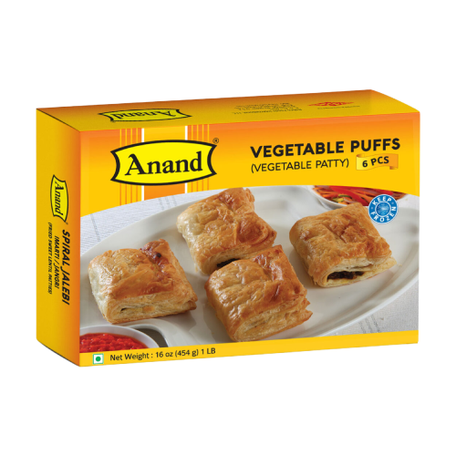 ANAND VEGETABLE PUFFS 6PCS