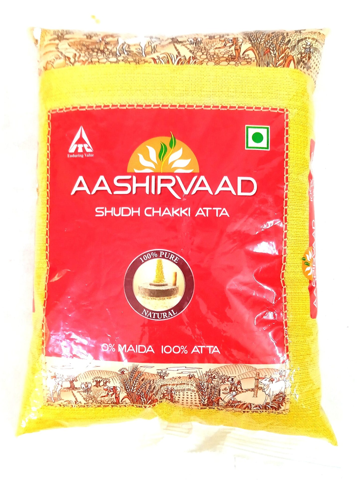 ASHIRVD SHUDH CHIKKI ATTA 20LB