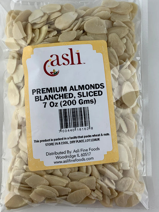 ASLI PRE ALM SLC BLANCHED 200G