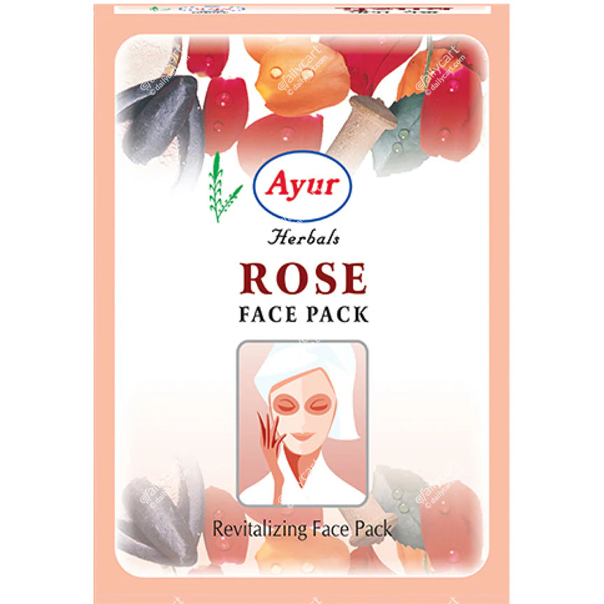 AYUR ROSE FACE PACK 100G