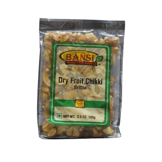 BANSI DRY FRUIT CHIKKI 100G